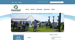 Desktop Screenshot of cloverland.com